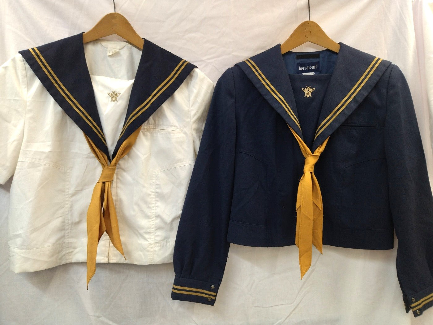 鎌西セーラー 夏と冬服 U001】千葉県立鎌ヶ谷西高校 現行制服セーラー服 夏服 冬服2点