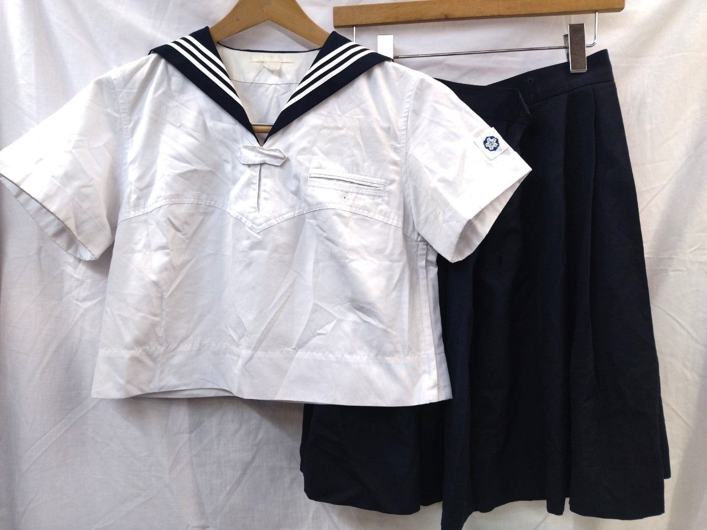 U009】私立 共立女子中学校 セーラー服上下2点セット