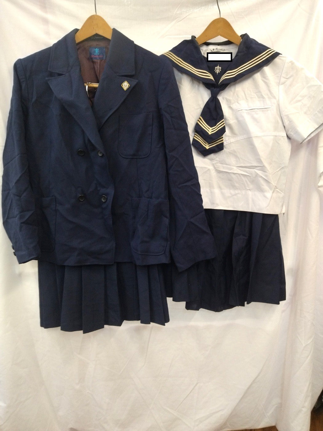 白百合学園指定ハーフコート 湘南白百合学園 レインコート - メルカリ